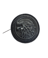 The Game of Thrones House of Stark Shield Brooch Pin Badge - £15.65 GBP