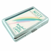 Smoking 90&#39;s AD Newport Silver Metal Cigarette Case RFID Protection Wallet - £13.41 GBP