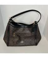 Coach Kristy Women&#39;s Shoulder Bag Purse - Black/Brown/Gold - €109,68 EUR