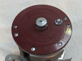 Penn Jigmaster 500 Pêche Moulinet Marron Côtés Noir Poignée USA de Travail - $67.55