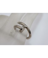 Cartier 18K White Gold Juste un Clou Ring Classic Size 46=3.5 US - $37,388.05 MXN