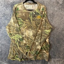 Realtree Longsleeve Shirt Mens 2XL XXL Camo Max-1 Hunting Outdoors Cotton - £7.41 GBP
