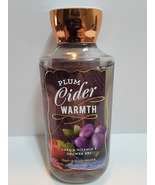 New Bath And Body Works Plum Cider Warmth Shower Gel 10 FL OZ Discontinu... - $461.09 MXN