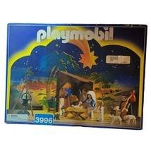 Playmobil 3996 Nativity German Toy Set Vtg 90s Sheep Goat Christmas Christianity - $36.15