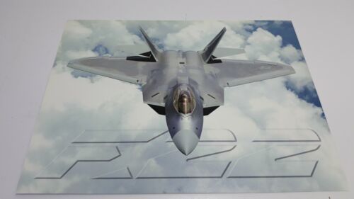Primary image for F-22 Raptor Air Dominance Has Arrived Lockheed Martin 8.5”x11” Photo Print