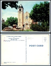 IOWA Postcard - West Bend, St. Peter &amp; Paul&#39;s Catholic Church M32 - £2.71 GBP