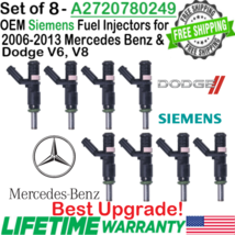 OEM x8 Siemens Best Upgrade Fuel Injectors for 2006-2011 Mercedes-Benz C350 3.5L - £146.90 GBP