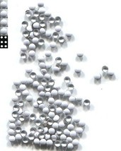 Round Smooth Nailheads 1.5mm  Ivory WHITE  Hot fix  1 gross - $5.79