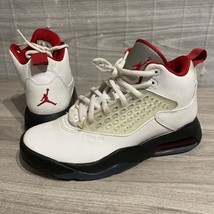 Nike Shoes Boys 4.5Y/W6 Air Jordan Maxin 200 CD6123-101 Fire Red White Sneakers - £38.45 GBP