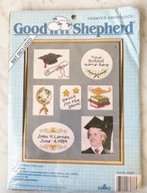 Good Shepherd GRADUATION Photo Album Collection Cross Stitch Kit NEW Sealed - $9.45