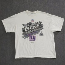 New York Giants Super Bowl XLV T-shirt Mens Size 2XL Patriots SPOTS Foot... - £11.72 GBP