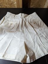 Gap Shorts Sz 12 Beige Flat Front Khaki Chino Pockets Highrise *See Desc... - $12.86