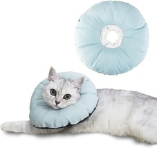 Cat Cone Collar Soft for Cats and Medium Small Dogs After Surgery (Blue,... - £12.18 GBP