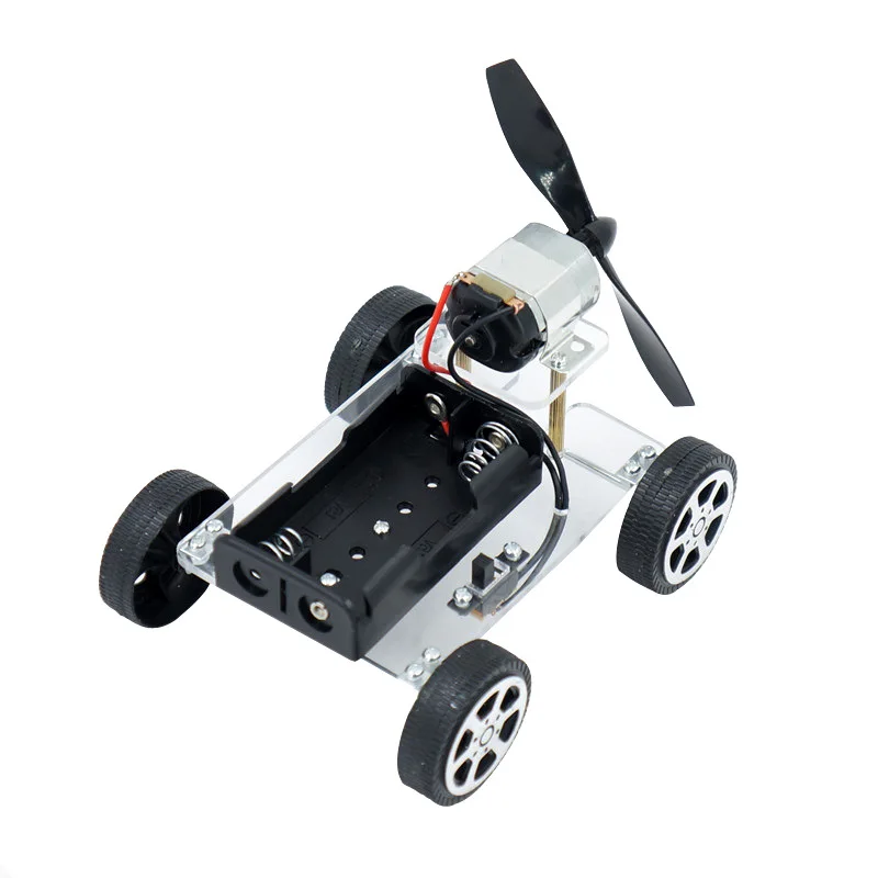 Wind Power Car DIY Electronic Kit Technology Science Toys Baby Child Education - £8.70 GBP