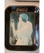 Vintage 1973 Coca Cola Party Girl Flapper Serving Tray 1925 Coke Adverti... - $782.56 MXN
