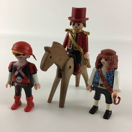 Primary image for Playmobil Pirate Crew Mini Figures Set Horse Buccaneer Lot Marauders Geobra Toy