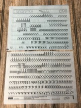 Used 80&#39;s Letragraphica (Letraset) CARLTON LOWERCASE 60pt Rub-Down Type ... - $11.29
