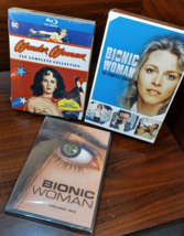 Wonder Woman Series (Blu-ray)+Bionic Woman 70&#39;s+2009 Series (DVD) NEW-Free S&amp;H! - £61.57 GBP