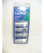 White Knight Cragar SST 7/16&quot; R.H. 13/16&quot; Hex Mag Wheel Lug Nut 4 PCS NEW - $280.38 MXN