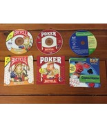 Lot 3 Vtg Card Game Software CDs Casino Master Bicycle Poker Rummy Windo... - £19.86 GBP