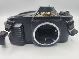 Canon T50 35mm SLR Film Camera Body Untested AS IS with 50mm Canon Lens & Case - $16.23