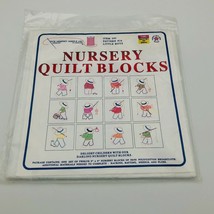 Jack Dempsey Needle Art Nursery Quilt Blocks Little Boys on White Pattern #16 - £7.99 GBP