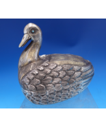 Tane Mexican Sterling Silver Candy Dish Covered Duck Shape Turquoise Eye... - €1.570,42 EUR