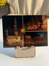 Brussels Belgium The Grand Palace Vintage Postcard-Full Color-DEMOL Unposted - £3.15 GBP