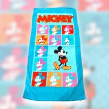 Disney Vintage Mickey Mouse Beach Towel By Franco Summer Pool Swimming - €12,15 EUR