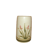 WHYNOT NC pottery vase iris flowers 5 1/8&quot; tall excellent - £12.43 GBP