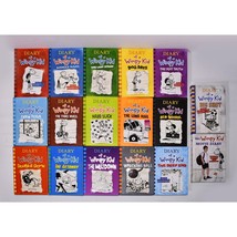 Diary Of A Wimpy Kid Complete Set 1-16 + Movie Diary 0825! - $98.99