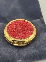 Estee Lauder Vintage Ruby Red BlushLights Cheek Color Compact Empty No M... - £13.75 GBP