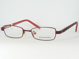 Vulkani By Ivko Vi187 293 Burgundy /RED Eyeglasses Glasses Frame 44-16-128mm - £20.83 GBP