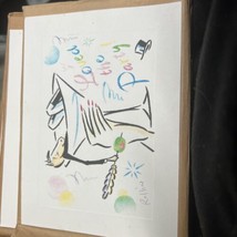 Rollin McGrail “Loved The Party” Cards Signed By Artist Unique &amp; Rare! Pack Of 6 - £15.61 GBP