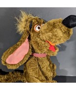 The Puzzle Place Nuzzle Dog Stuffed Animal 1994-1995 Plush Dog Brown Vin... - $54.17 CAD