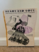 Heart and Soul &quot;A Song Is Born&quot; Sheet Music Piano Larry Clinton Famous M... - $8.54