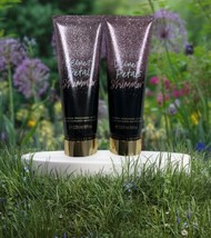 Victoria&#39;s Secret Velvet Petals Shimmer Fragrance Body Lotion 8 oz lot of 2 - £18.31 GBP