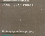 Semantics: Theories of Meaning in Generative Grammar by Janet Dean Fodor - $2.27
