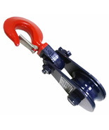 4 Ton Snatch Block W/ Swivel Hook, 4.5&quot; Sheave (Qty 2) - $198.99