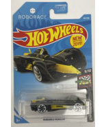 ROBORACE ROBOCAR #161 ✰black/yellow Race Day✰2019 i Hot Wheels Mattel - $13.25 CAD