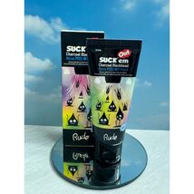 Rude Suck Em Out Charcoal Blackhead Nose Peel Off Mask K-Beauty Pore Cle... - $13.85