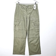 Hollister - NEW - Low-rise Baggy Cargo Trousers - Green - W28 - $40.21