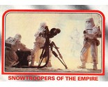 1980 Topps Star Wars ESB #51 Snowtroopers Of The Empire Hoth Rebel Base - £0.69 GBP