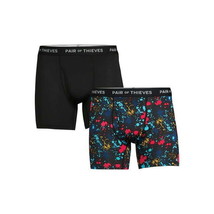 Pair of Thieves Men’s SuperFit Boxer Briefs, 2-Pack Size S Multicolor - $22.76