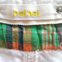 Hei Hei  Shorts Womens 34 in waist White Linen and Cotton Blended Pockets - £10.51 GBP