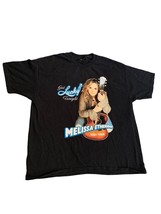 Melissa Etheridge Shirt Men XL No Tag Black Get Lucky Tonight 2004 Tour ... - $18.69