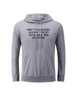 Being Crazy Is Hard Funny Hoodies Unisex Sweatshirt Sarcasm Graphic Hood... - $26.17