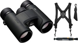Binoculars By Nikon Prostaff P7 10X30 With Harness And 3-Piece Lens Pen Cleaning - £161.31 GBP