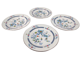 Set of 4 Noritake SHANGRI-LA 2363 6&quot; Bread &amp; Butter Plates Vintage Birds... - £34.09 GBP