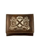 Farren Irish Coat of Arms Rustic Leather Wallet - $474.03 MXN
